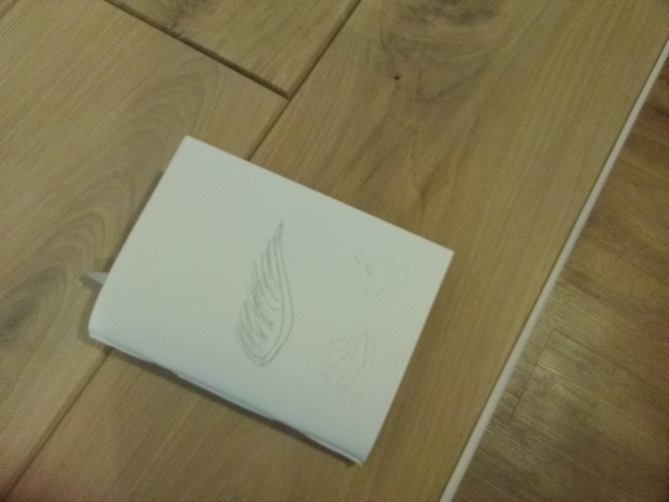 Initial sketches for the student prototyping day