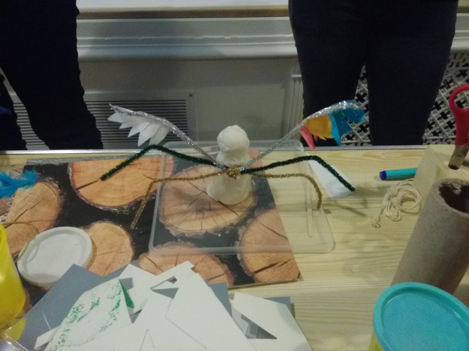 Nottingham Trent MA students create wings as an interpretive tool at DMAG